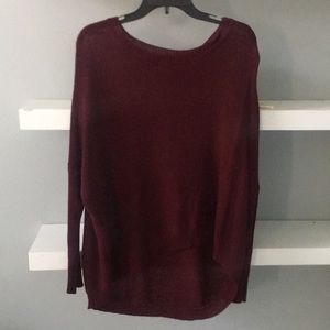 Fab'rik Women's Crewneck Sweater - Burgundy